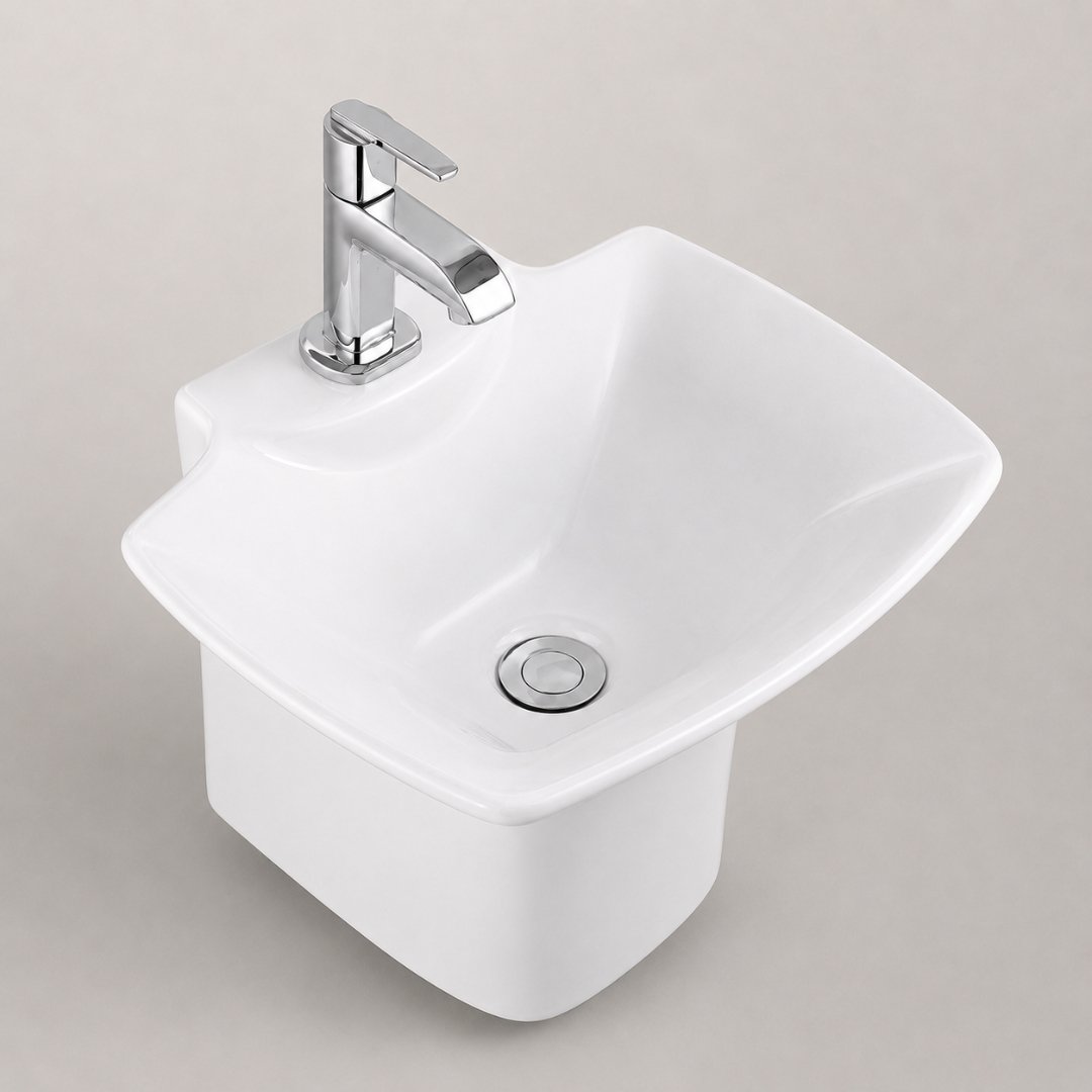 ROME One Piece Basin Wash Basin - My Home Studio